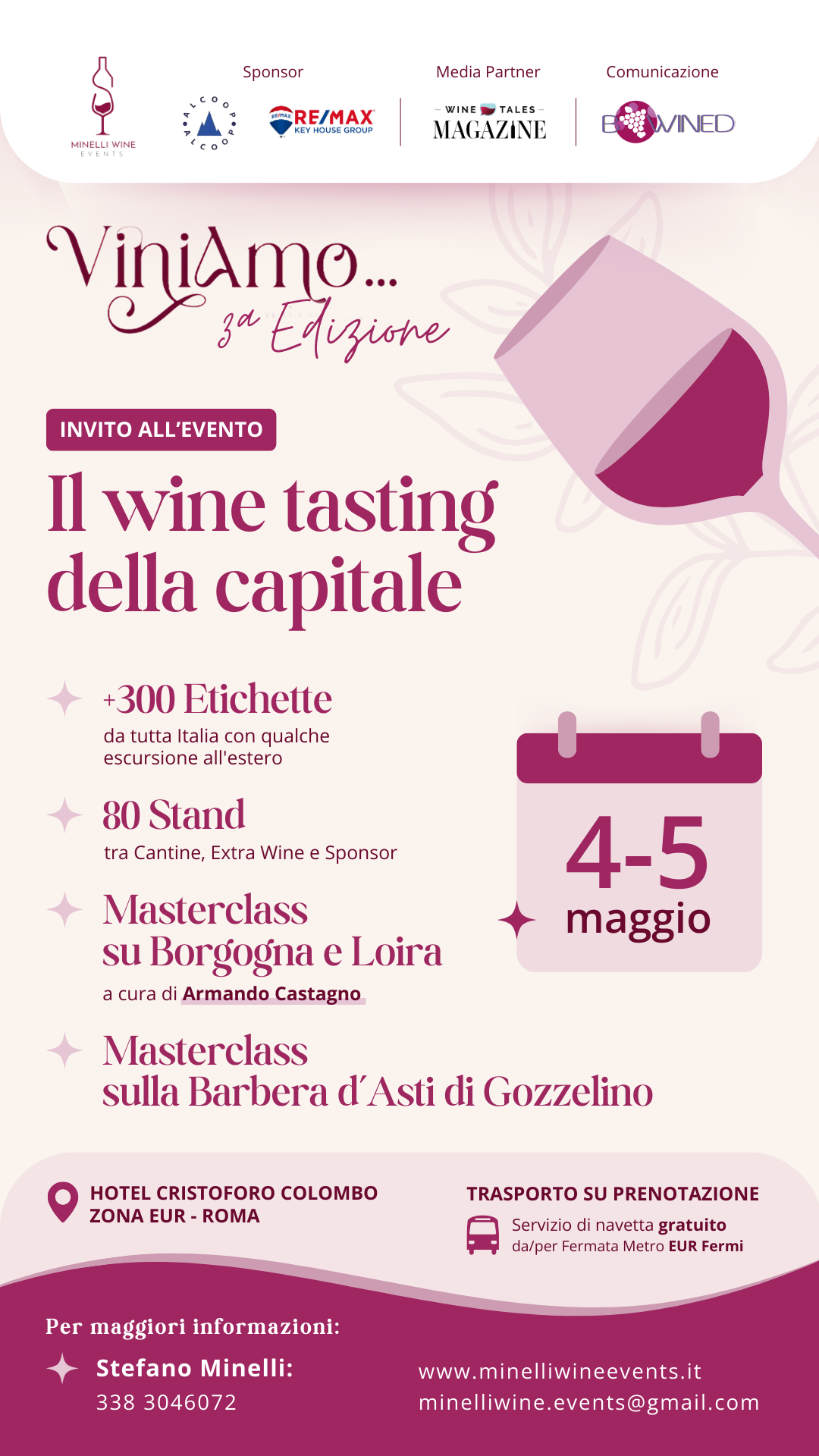 ViniAmo 2025. Terza Edizione 4-5 Maggio 2025