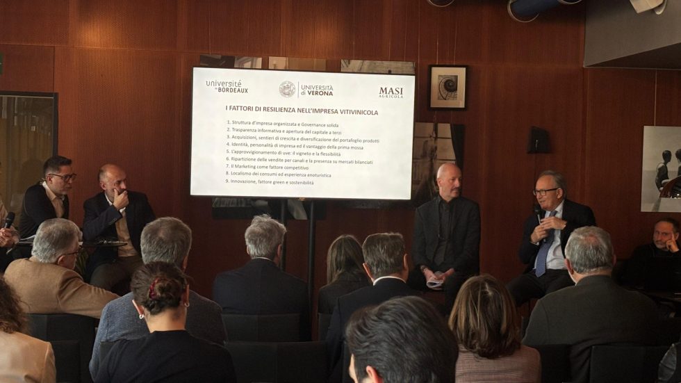 Resilienza e preparazione al prossimo ciclo di consumo globale di vino. Masi, un caso di studio