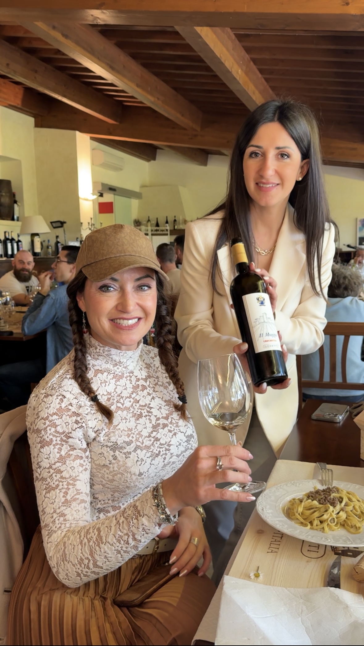 In cantina si arriva dall’alto