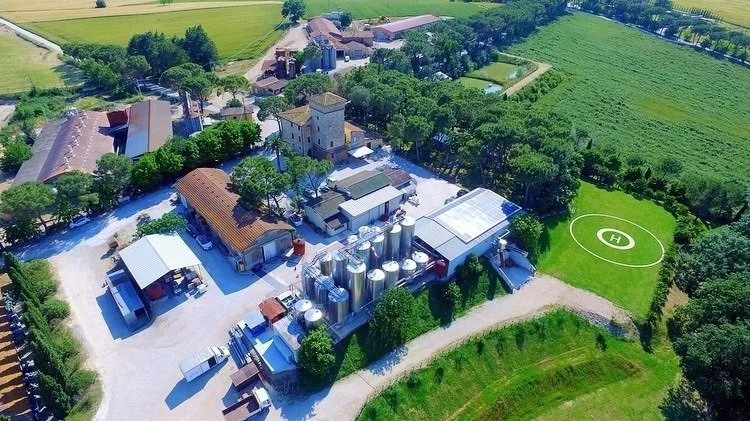 In cantina si arriva dall’alto