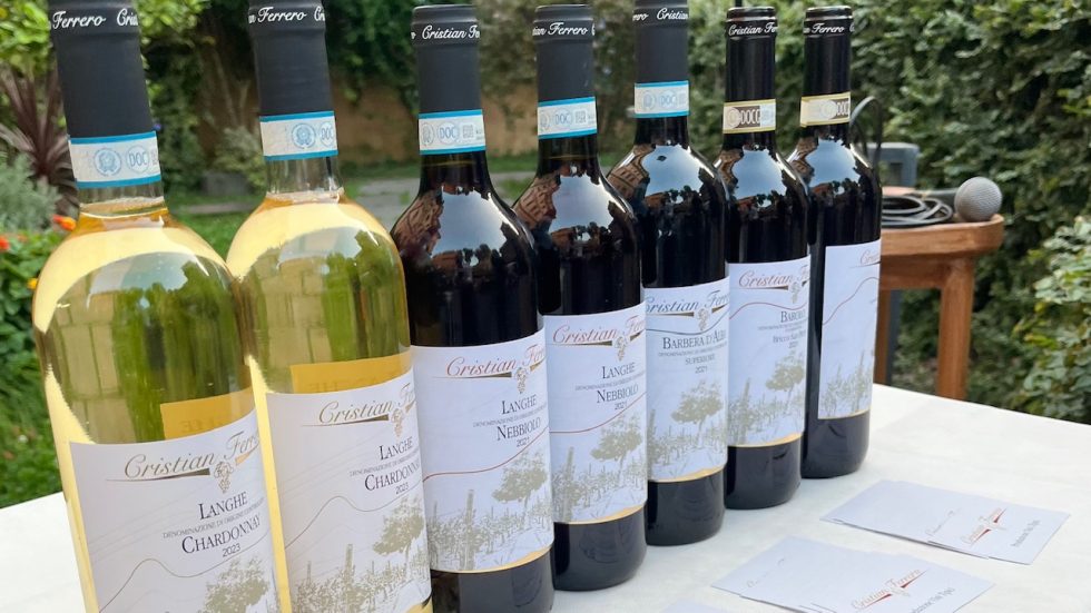Serate romane con i vini delle Langhe di Cristian Ferrero