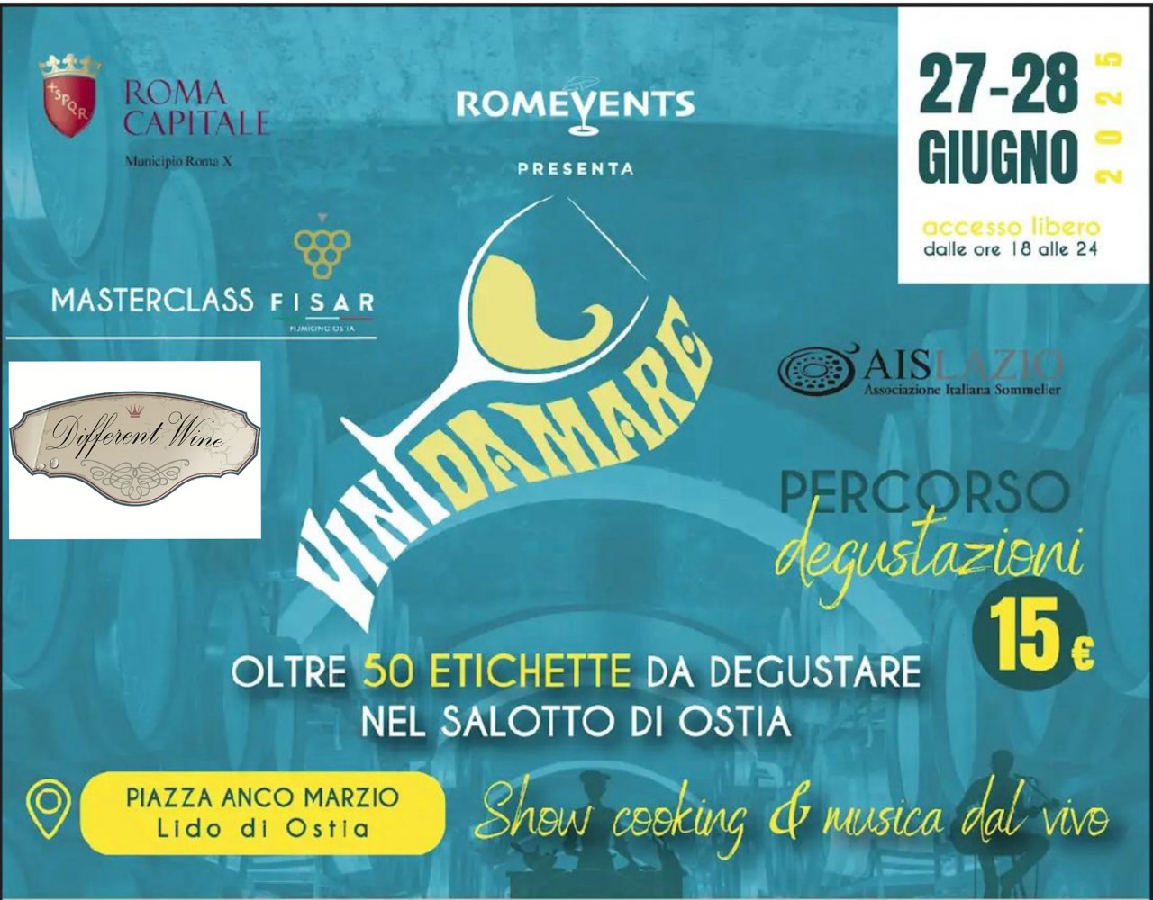 Vini da Mare ad Ostia il 27 e 28 giugno