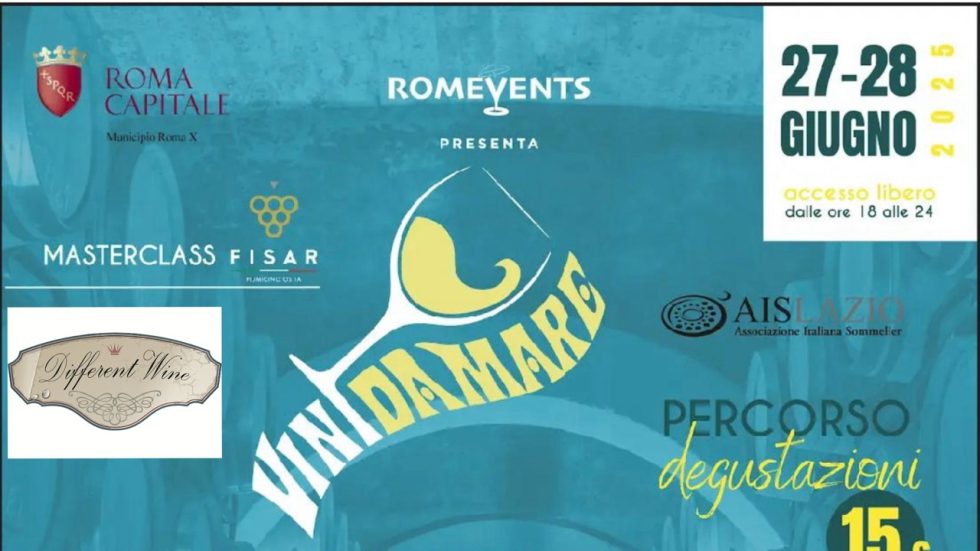 Vini da Mare ad Ostia il 27 e 28 giugno