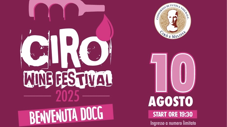 Cirò Wine Festival 2025. Si parte con gli eventi off