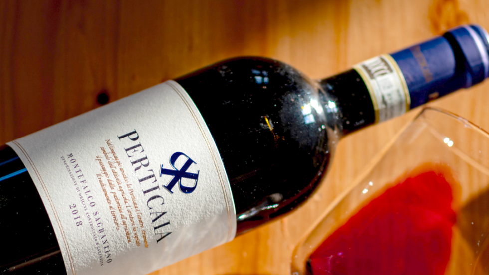 Cantina Perticaia: il Montefalco Sagrantino DOCG 2018 premiato con i 5 Grappoli Bibenda 2026