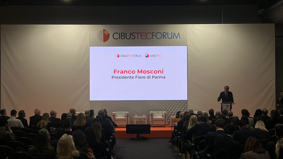 Apre oggi Cibus Tec Forum 2025: Parma al centro dell’innovazione alimentare europea
