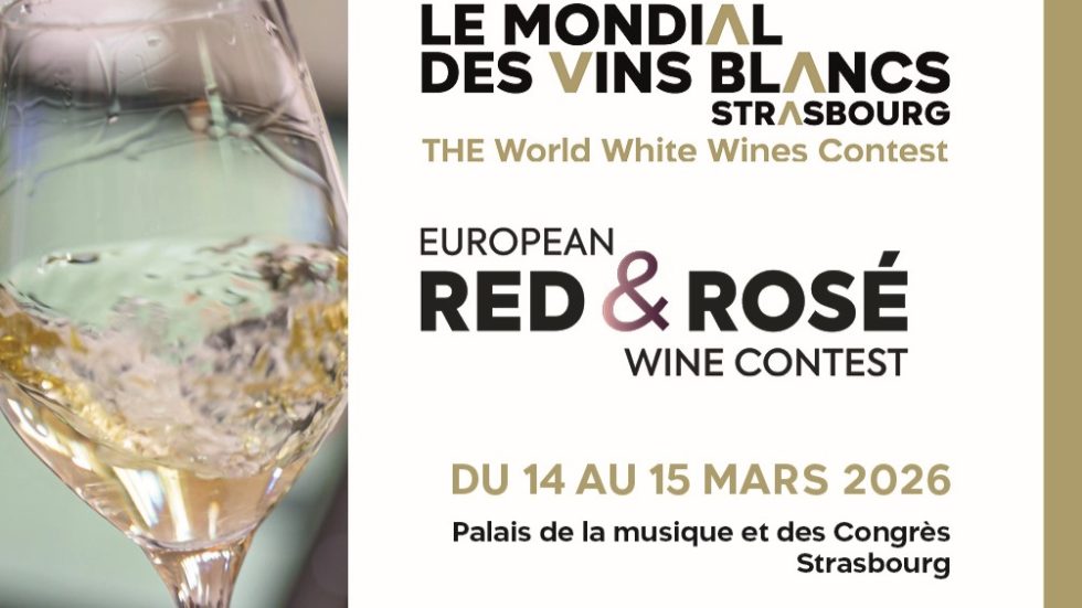 Strasbourg Events apre le iscrizioni ai suoi due concorsi internazionali di vino: Mondial des Vins Blancs Strasbourg & European Red & Rosé Wine Contest