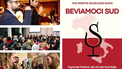 Beviamoci Sud Roma 2026: Westin Excelsior e vini Mezzogiorno