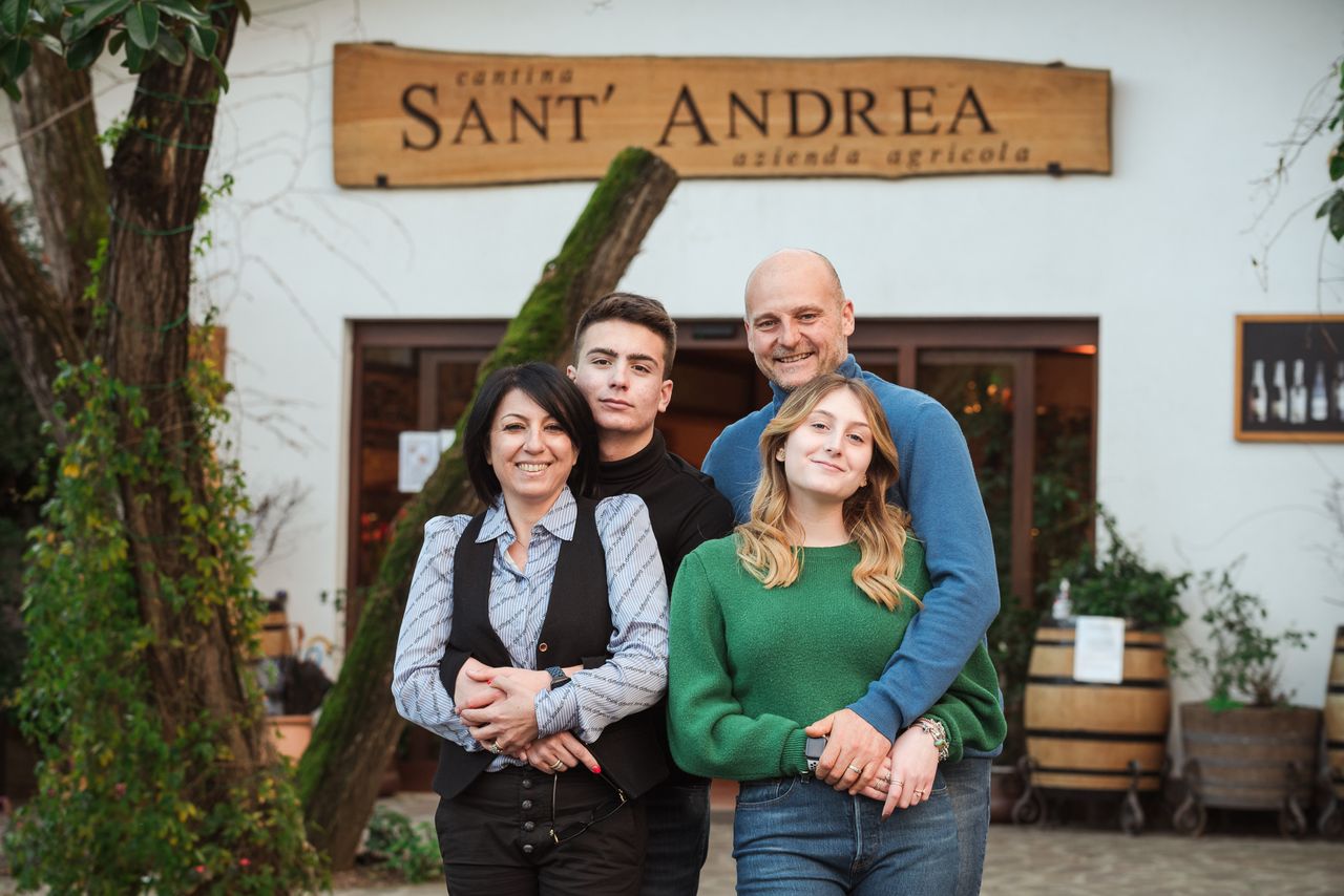 cantina sant'andrea e seguire le botti