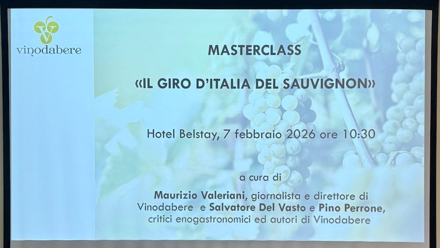 Due giorni con VINODABERE. #1: L'Italia del Sauvignon.