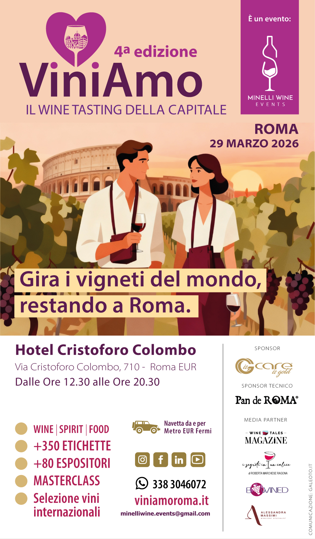 Mancano sei giorni a ViniAmo