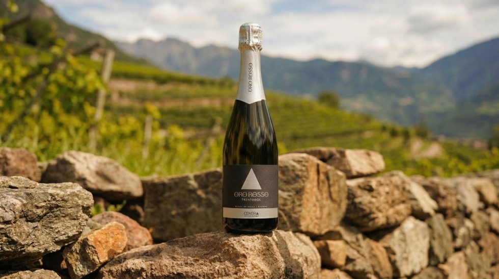Cembra Cantina di montagna presenta il trentodoc oro rosso blanc de noirs riserva