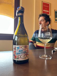 La Staffa. Riccardo, vedere il punto di arrivo