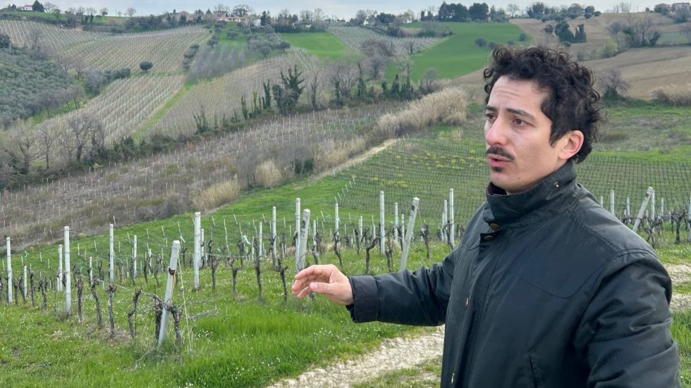 La Staffa. Riccardo, vedere il punto di arrivo