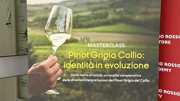 Il Pinot Grigio racconta il Collio. La masterclass di GAMBERO ROSSO.