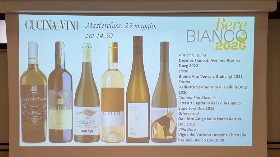 BEREBIANCO 2026. La masterclass #1