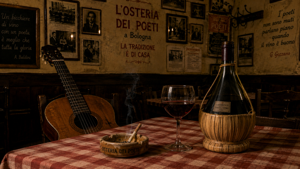 Francesco Guccini, il vino e le osterie che hanno raccontato l'Italia