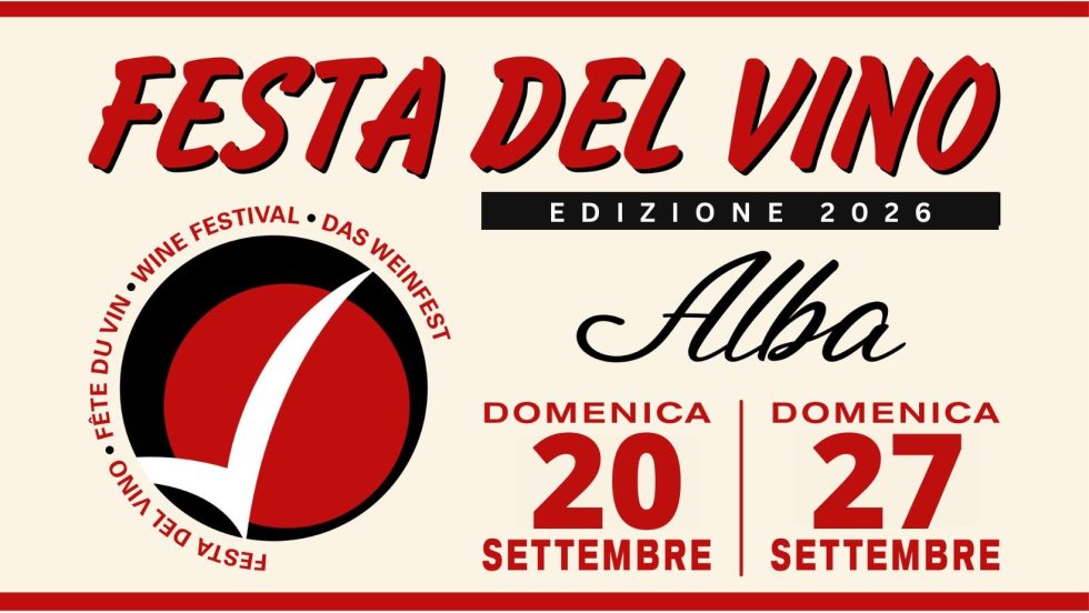 Ad Alba domenica 20 e 27 settembre la 28^ edizione dell’evento di Go Wine LA FESTA DEL VINO!