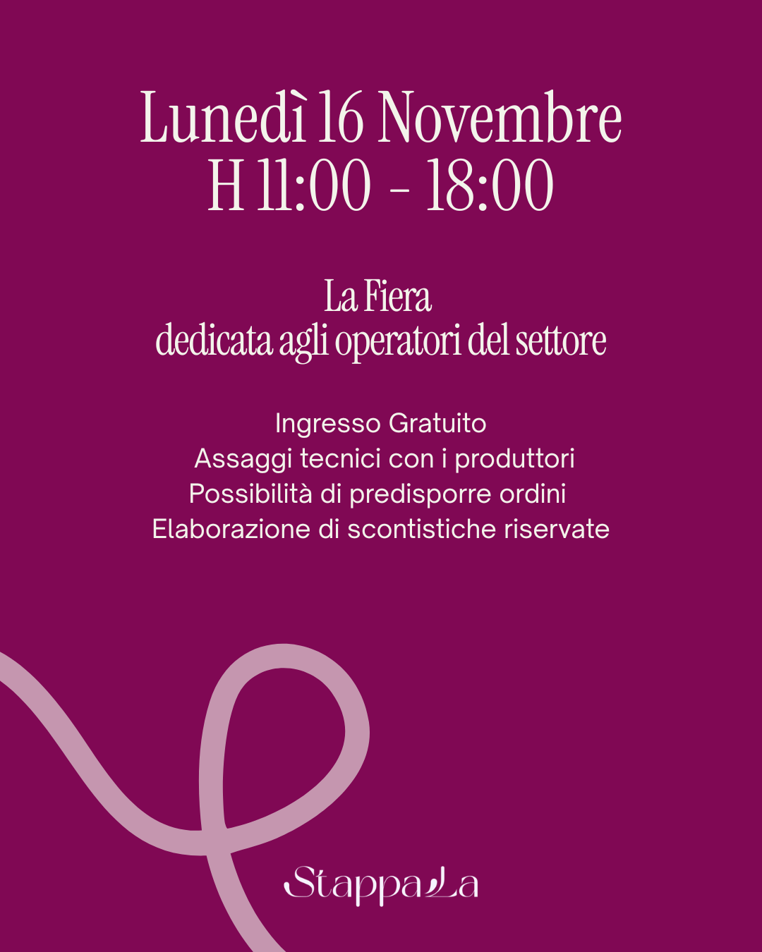 StappaLa Fiera Roma 2026