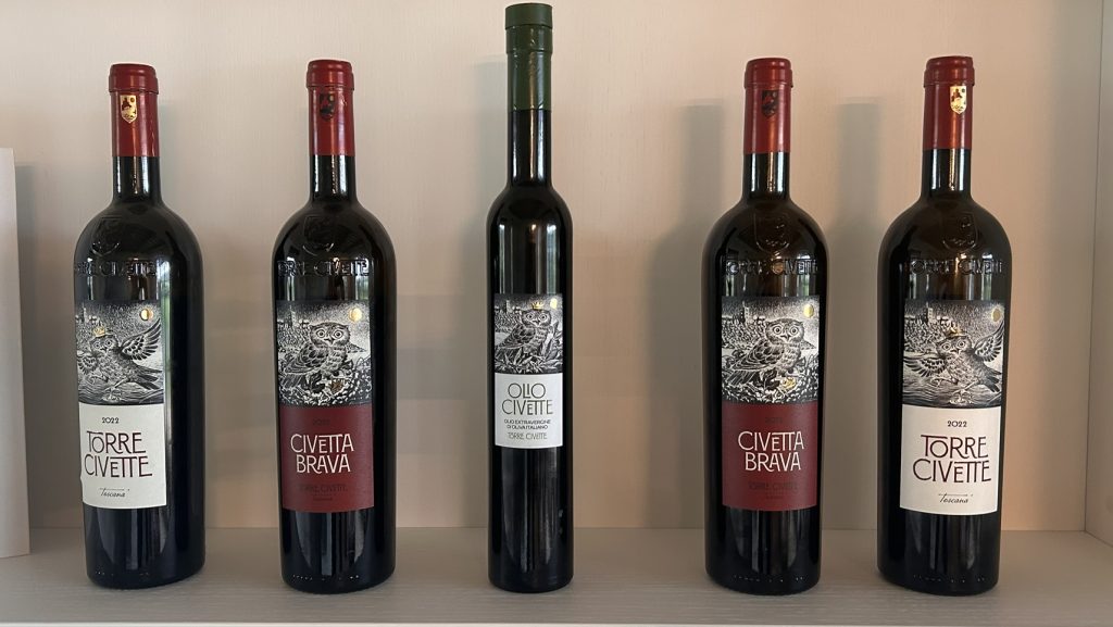 torre civette linea vini