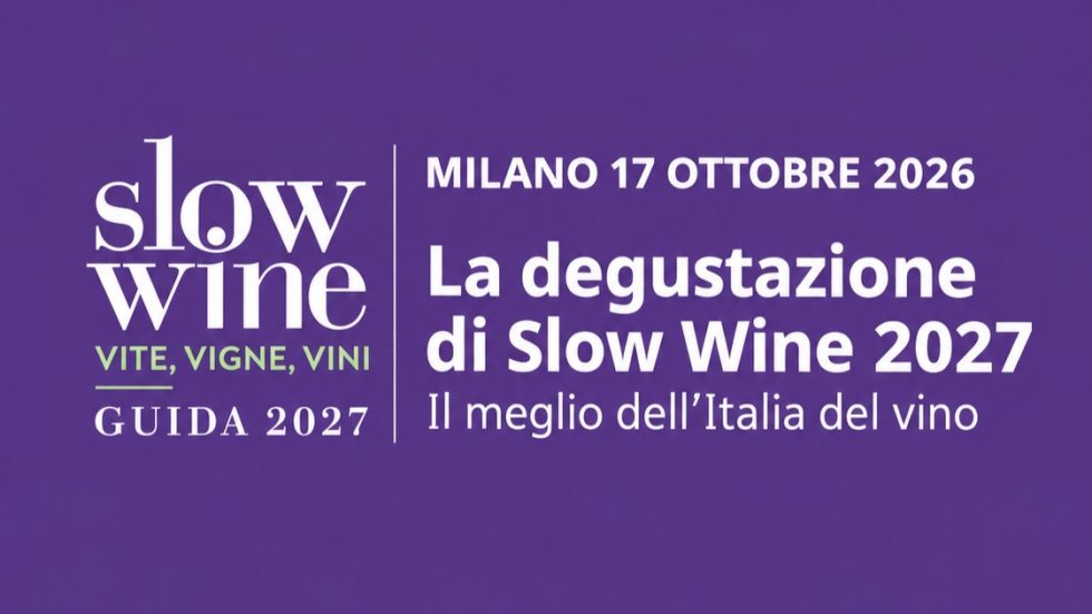 Slow Wine 2027 è in libreria e online: da oggi disponibile la nuova guida al vino buono, pulito e giusto di Slow Food Editore con 7809 vini recensiti e 168 aziende “novità” protagoniste